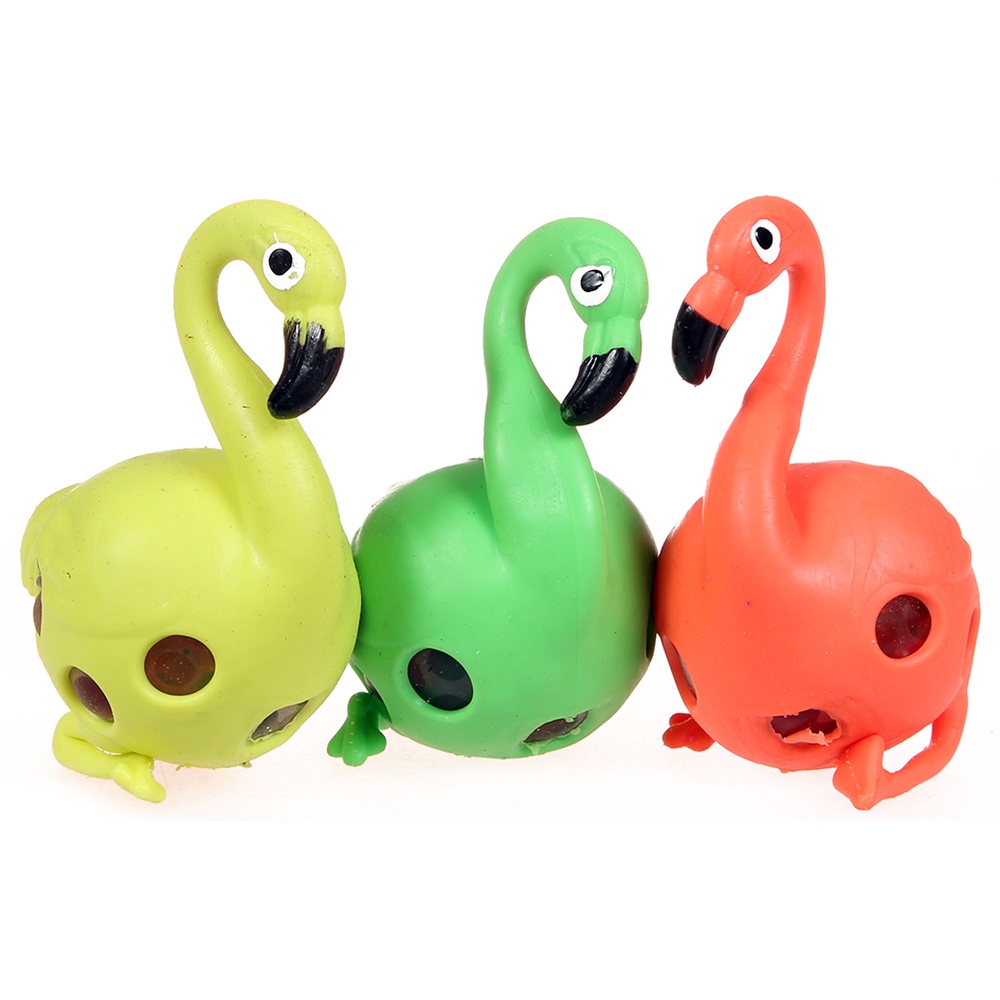 Игрушка антистресс "Фламинго" гидрогелиевые шарики, в коробке, цена указана за 1 шт, продаются комплектом 12 шт